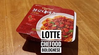 Lotte Chefood Bolognese | #shopeefinds