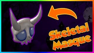Event How To Get The Skeletal Masque Roblox 2018 Halloween