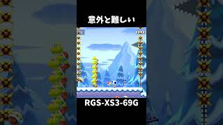 【マリオメーカー２】たくさんのノコノコたちがタワーを形成してキノピオをやっつけるステージ（リクエスト）#shorts