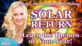 How to Read Your Solar Return Chart!! 🌞