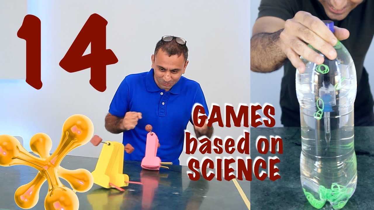 14 Amazing Science Games | DIY Games | Science Experiments ...