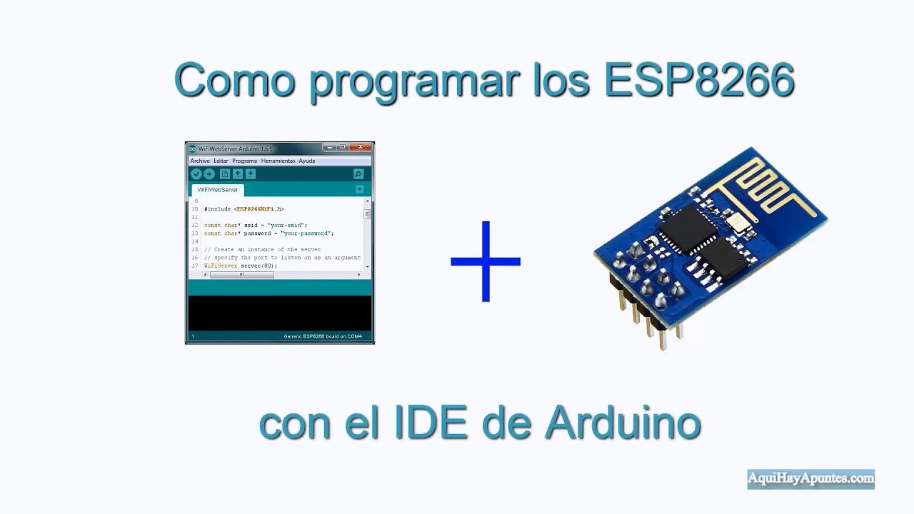 Como Programar Esp8266 Con El Ide De Arduino – Bilarasa