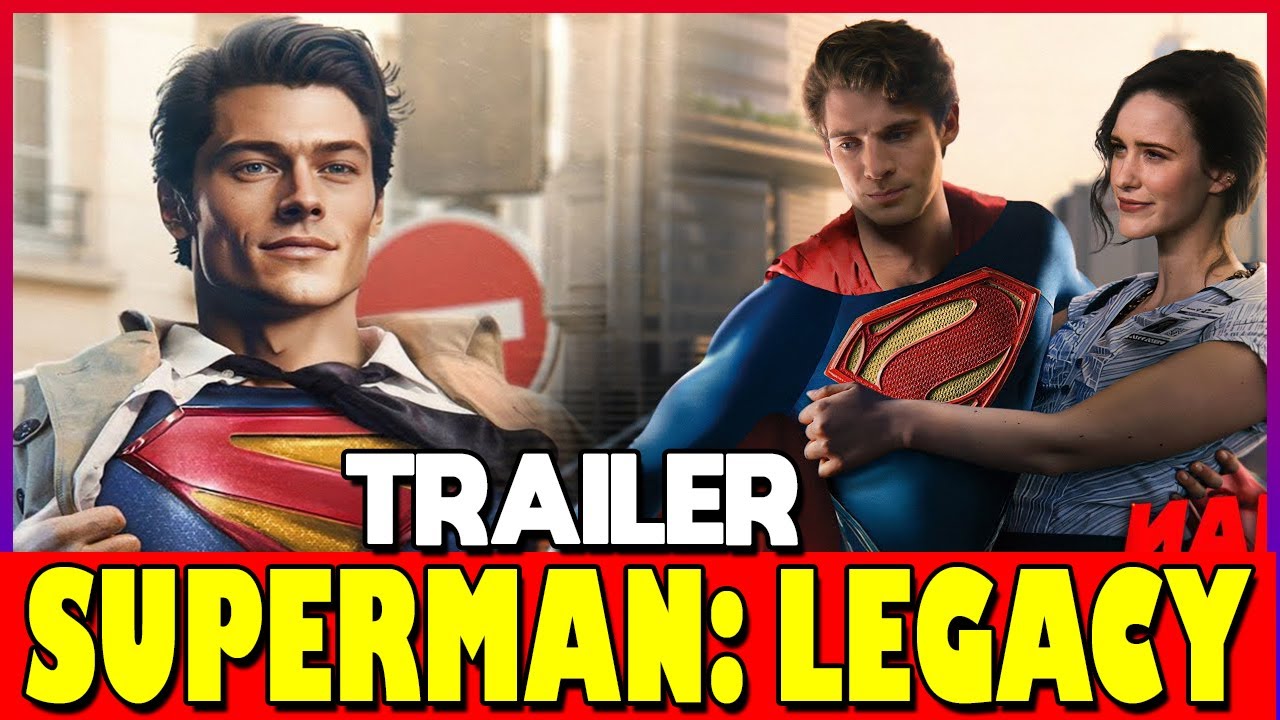 SUPERMAN: LEGACY – Teaser Trailer 2025 David Corenswet & Rachel ...