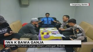 Iwa K Ditangkap Polisi Bawa Ganja Dalam Litingan Rokok