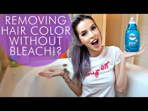 Removing Hair Color WITHOUT Bleach!? | Hair Experiment Removing Hair Color WITHOUT Bleach!? | Hair Experiment