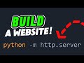 Build a Website in 1 Line of Code! (Python Web Server)