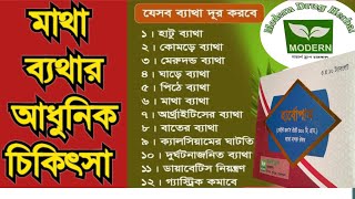 মাথা ব্যথার আধুনিক ও শেষ  চিকিৎসা। বাংলা মেডিকেল স্কুল