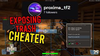 Exposing a Trash CHEATER in TF2