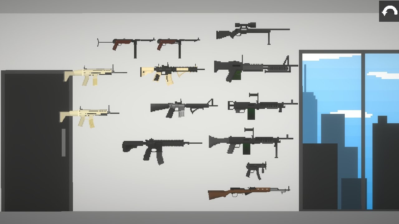 Melon Playground Mod Gun V0 4 Youtube Melon Playground Mod Gun V0 4 Youtube