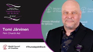 #ThursdaysInBlack ambassador - Tomi Järvinen, Finn Church Aid