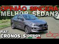 Fiat Cronos S-Design 1.3 - É o melhor sedan do mercado? Consumo, desempenho, problemas e Preço!