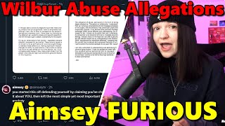 Aimsey Responds to Wilbur Soot's Allegations of Abusing His Ex-Girlfriend Shubble