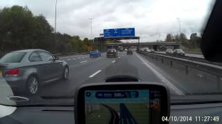 TomTom 5000 UK Road Driving Demo