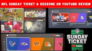 NFL Sunday Ticket with RedZone on YouTube Review
