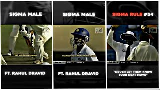 Rahul Dravid | Sigma male | The Wall #shorts #cricket #rahuldravid #india #cricketvideos #indvspak