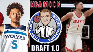 2021 NBA Mock Draft 1.0 with NBA 2K Previews: Cade Cunningham, Evan Mobley, Jalen Suggs, Jalen Green