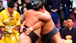 Kyushu Basho 2024 Day 14 Kirishima vs Hoshoryu