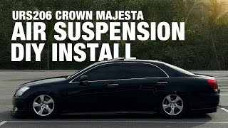 Toyota Crown Majesta AIRBFT Air Suspension DIY Install