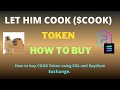 How to Buy LET HIM COOK (COOK) Token Using Raydium Exchange and SOL