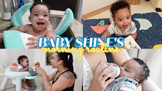 BABY SHINE'S MORNING ROUTINE! *Too Cute*