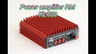 #Усилитель RM KL400.#Обзор RM KL-400.