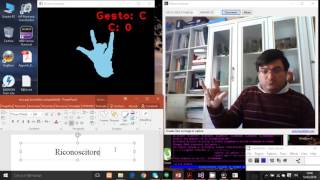 Depth-based Hand Pose Recognizer using LVQ+SVM