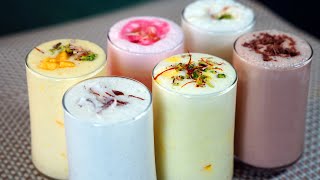 Lassi Recipes | ६ तरीके की ठण्डी लस्सी गर्मियों के लिए | Cool and Refreshing Summer Drinks