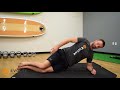 how to perform the side plank core strength exercise for less lower back pain