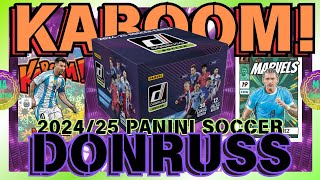 【サッカーカード開封】NEWドンラス‼️KABOOM‼️【2024/25 PANINI DONRUSS SOCCER】