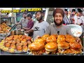 40/- Rs PURE Jatt Indian Street Food 🥵 Desi Verka Burger, Ayodhya Khasta Paratha Chaap Kathi Roll