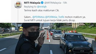 Miti tweets at PDRM after SOP confusion