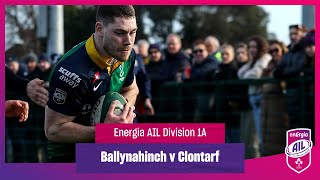 Ballynahinch v Clontarf - #EnergiaAIL Highlights Men's Div 1A Rd 8