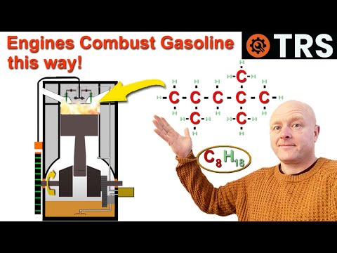What is chemical composition of gasoline?