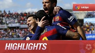 Highlights Granada CF (0-3) FC Barcelona