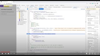 Stepping through Angular ChangeDetectionRef.detectChanges() internal code implementation.
