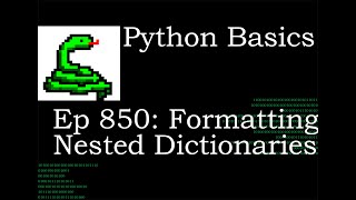Python Basics Tutorial Dictionary Print Formatting || Fstring Formatting