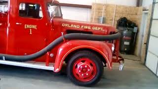 fire engine 1, restored 1948 Maxim Motor Company / Maxim Motors