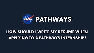 Pathways: Resume Tips