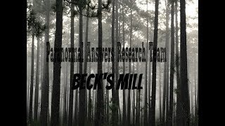 Beck's Mill PART Investigation