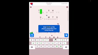Cryptogram: The Solution For Level 264! - Step by Step Word Brain Puzzle