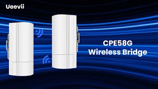 How to pair the UeeVii CPE58G Wireless Bridge?