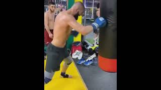 Khamzat Chimaev DESTROYS the Heavybag