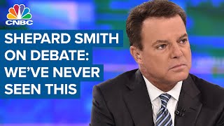 Shepard Smith on last night's debate: We've never seen this, not in America