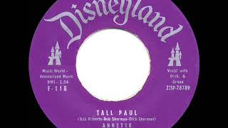 1959 HITS ARCHIVE: Tall Paul - Annette