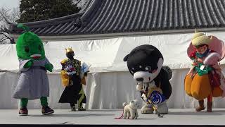 ご当地キャラ大集合 in 岡崎公園2018　和み柴っこ\u0026ゴーヤ先生PRステージ