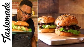 Gourmet Sloppy Joe (Jerk Pork) | The Tastemakers-Marcus Meacham