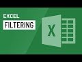 Excel: Filtering Data