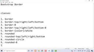 Bootstrap 4 4 border utilities