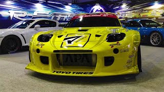 RE雨宮 マツダ RX-7 FD3S RX-8 シャンテ 伊藤笑会 Rotary Exhibition 2023 東京オートサロン２０２３