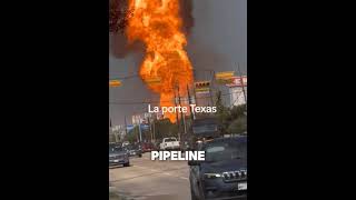 Massive Houston-Area Pipeline Explosion Sparks Evacuations and Huge Fire Response